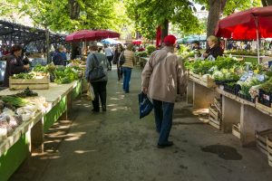 De Lange Voorhout markt Den Haag